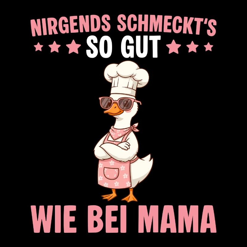 Mama Gans Köchin Muttertag