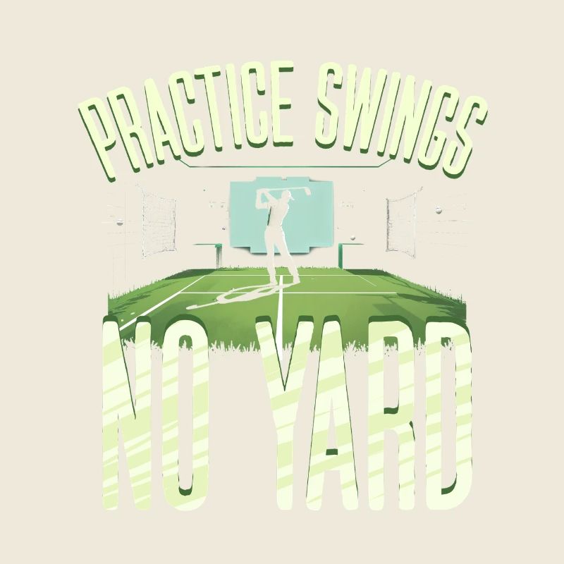 Simulateur de golf, swings d’entraînement sans yard