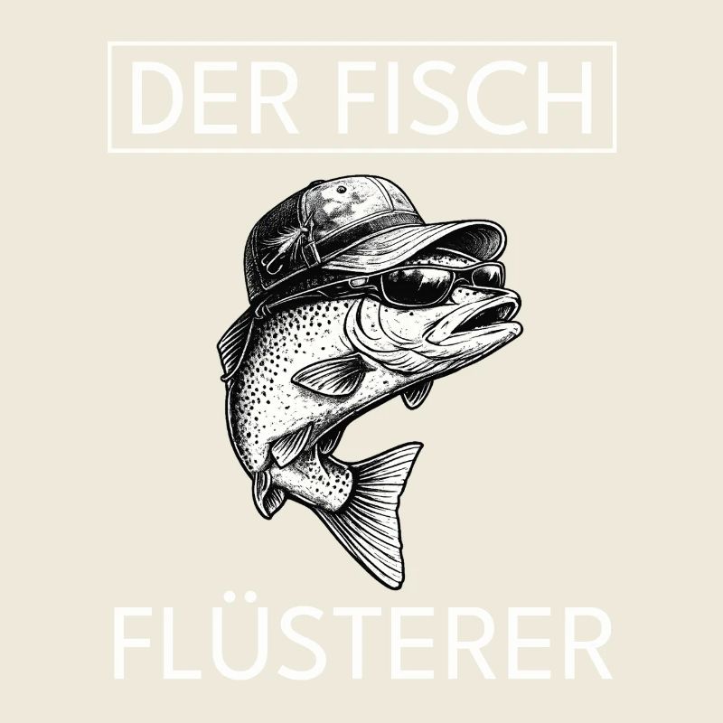 Angler Geschenk Mann Der Fisch und sein Flüsterer