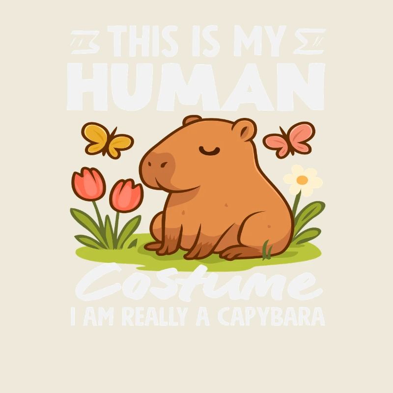 Menschliches Kostüm Ich Bin Ein Capybara
