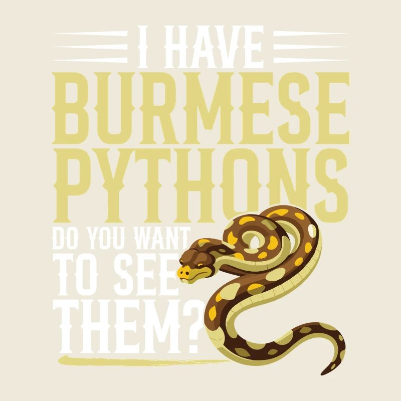 Burmesische Python HDE Schlangen-Stofftier-Reptil