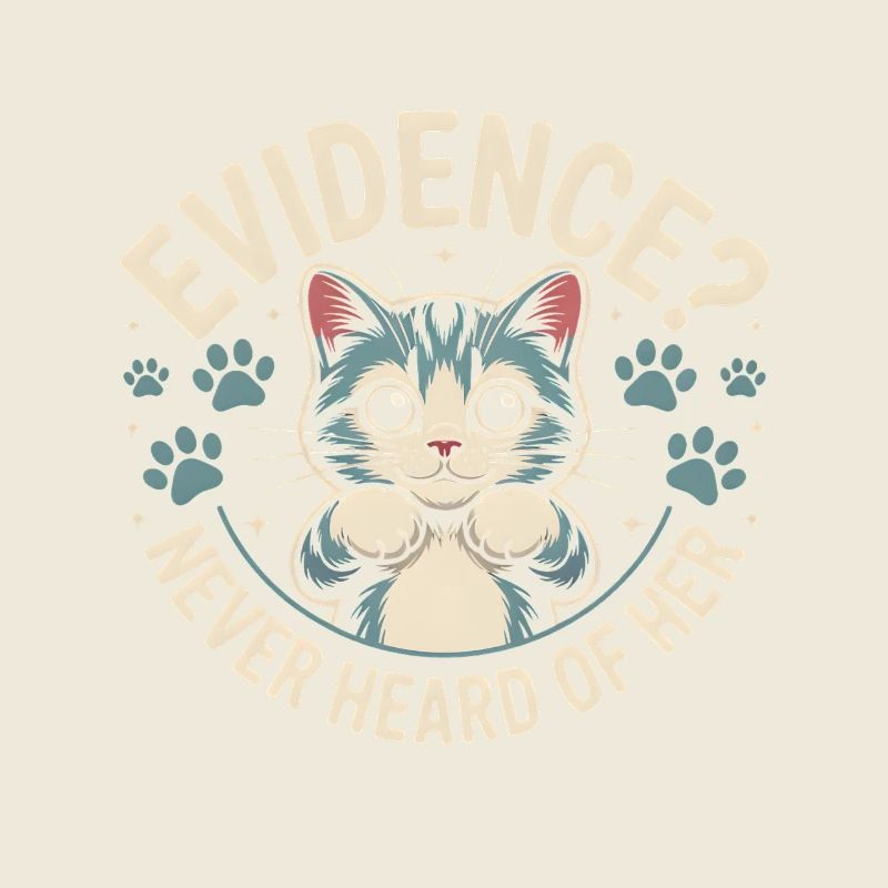 Des preuves ? Jamais entendu parler de ça | Chat Flippant Mignon