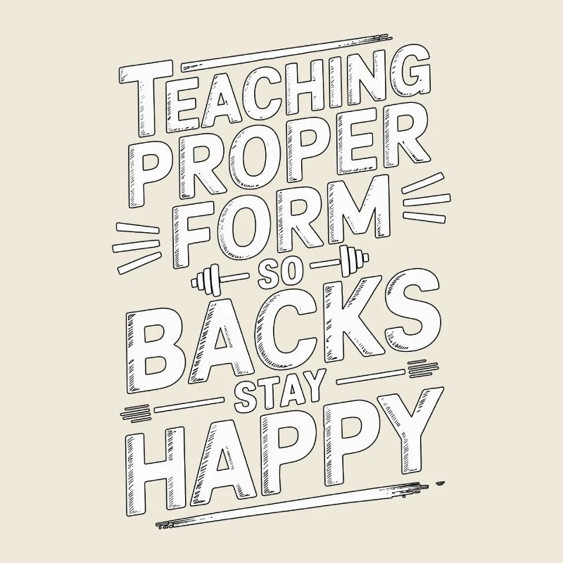 PT Educator Teaching Proper Form Movement Therapy