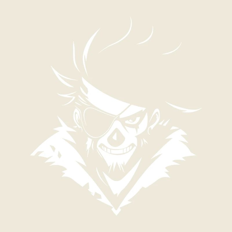 Pirate Skull with Eye Patch – Urban Skull