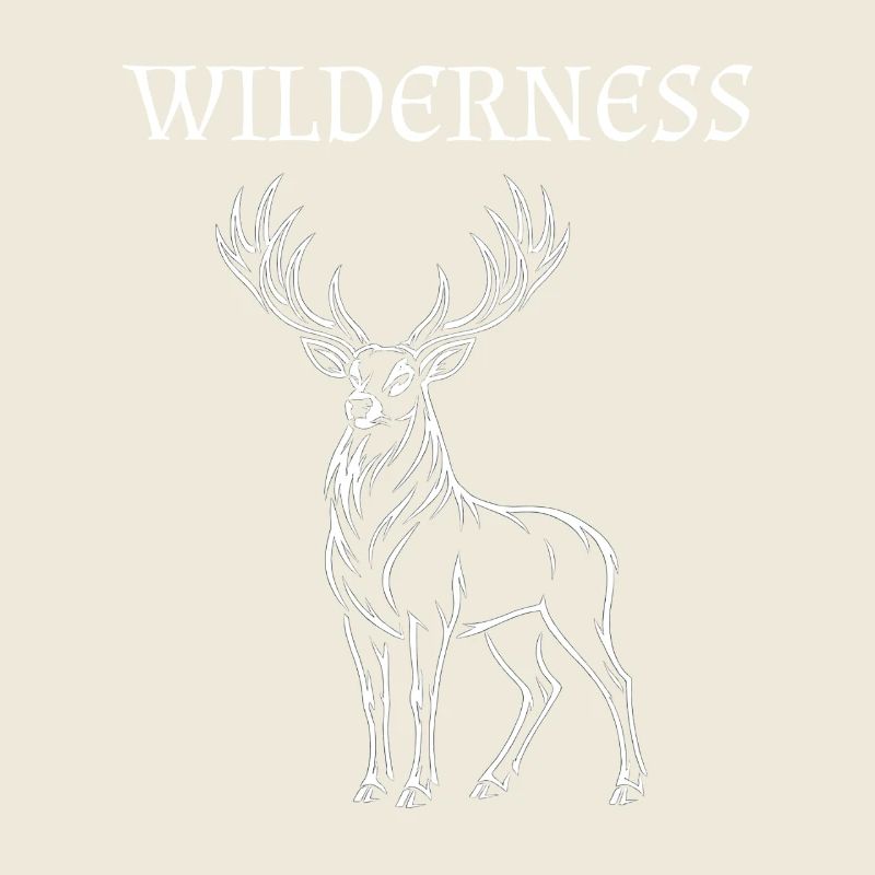 Deer Silhouette - Wilderness