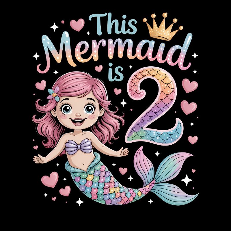 Sirène 2e anniversaire 2 ans