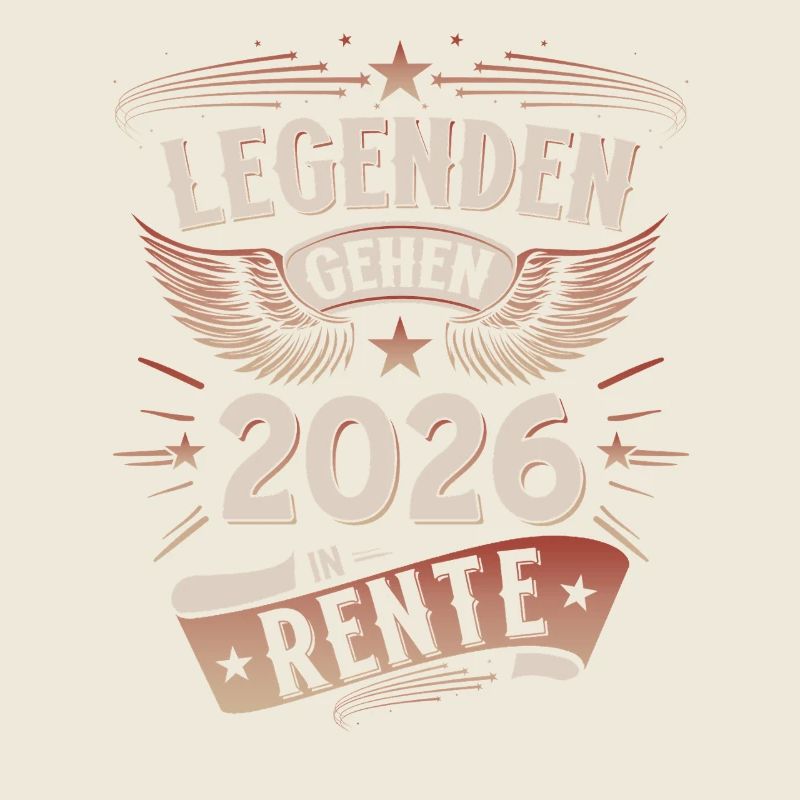 Ruhestand Geschenk Mann Rentner Rente 2026 Lustig