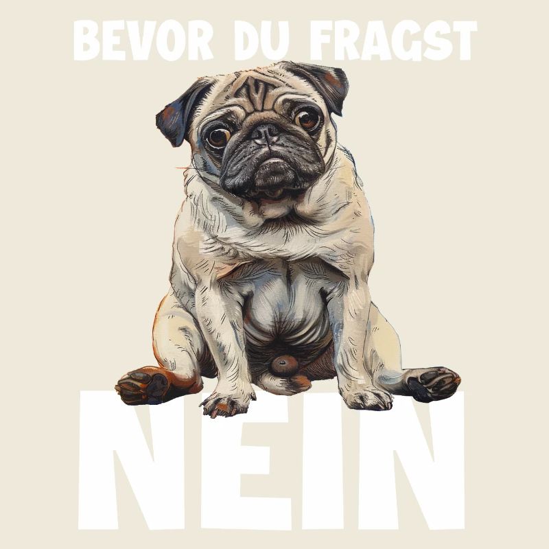 Süßes Mops T für Mops Fans und Pugglehalter Mops 