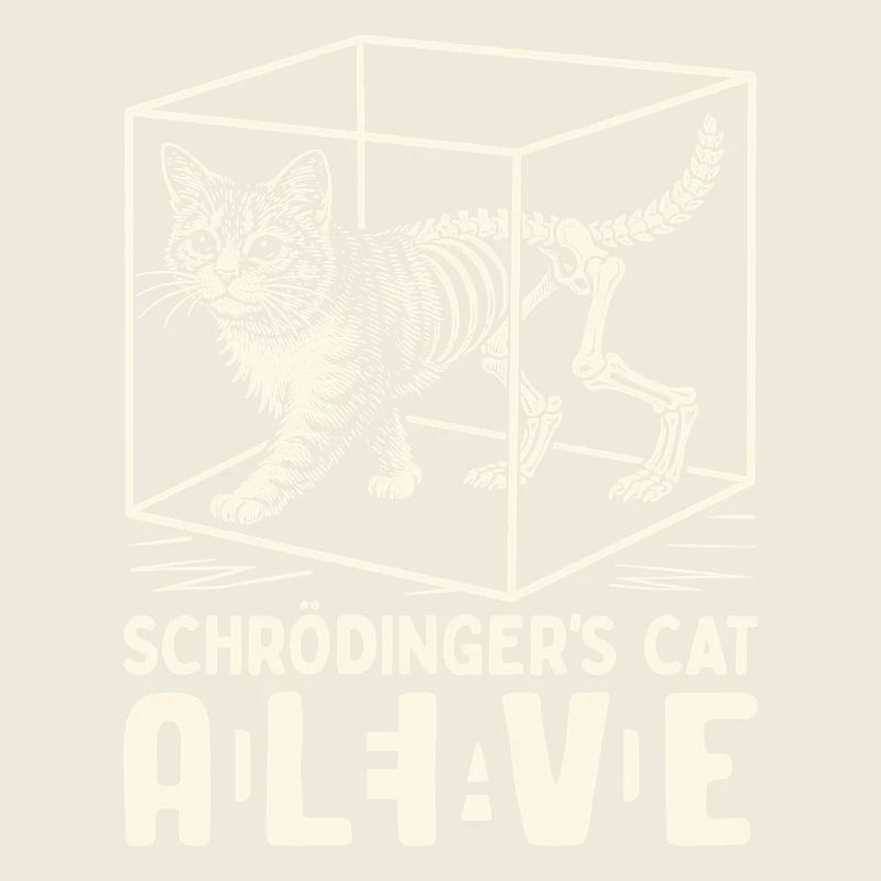 Schrödinger's Cat Dead And Alive
