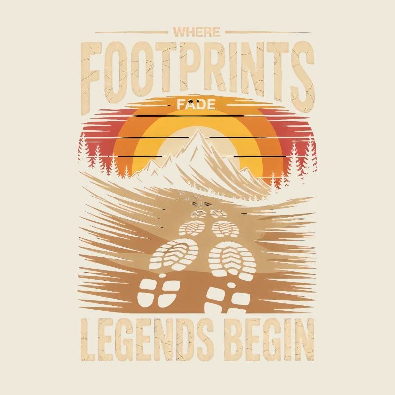 Mountains Hiking Retro: Where Legends Begin