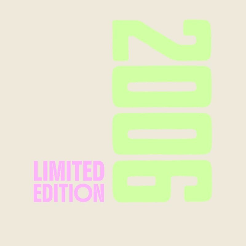 2006 Limitierte Edition Neon Y2K Design