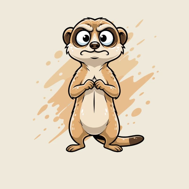 Caricature de Suricate Douteuse