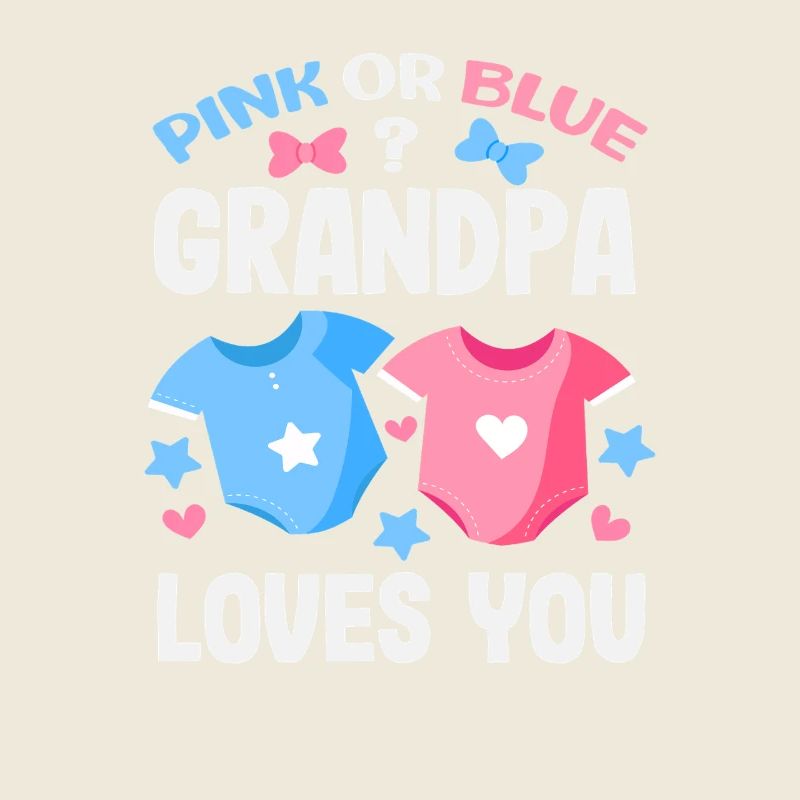 Pink Oder Blau Opa Liebt Dich Reveal