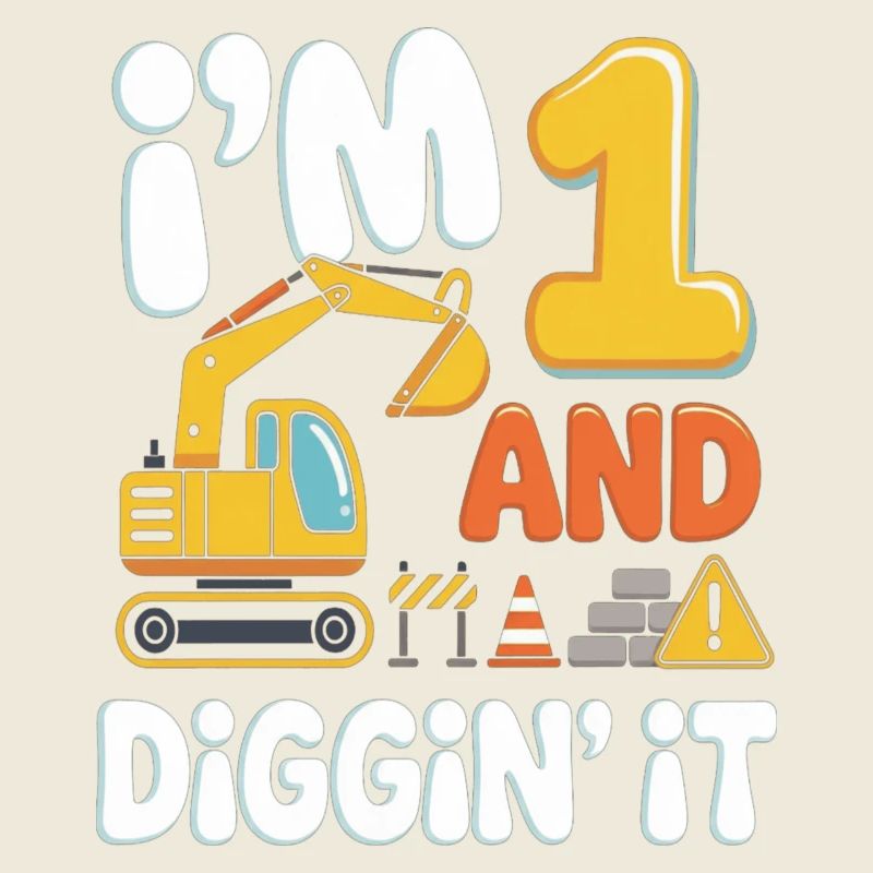 Ich bin 1 und grabe es