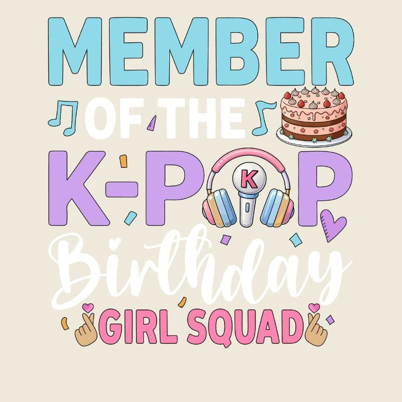 Membre de l’équipe des filles d’anniversaire K-Pop