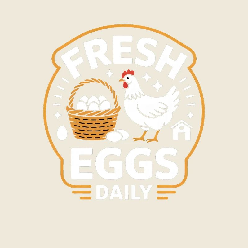 Fresh Eggs Daily Chicken Keeper Chicken