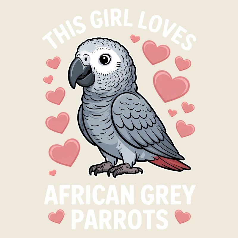 Grey Parrot Sayings Funny Grey Parrot Gift