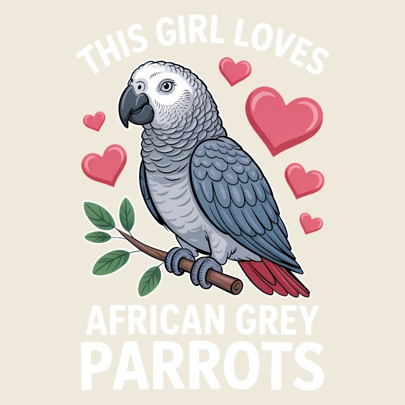 Grey Parrot Sayings Funny Grey Parrot Gift