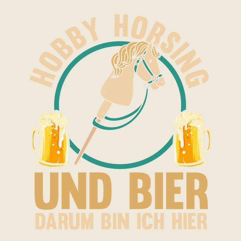 Bier Pferd Hobby Horsing