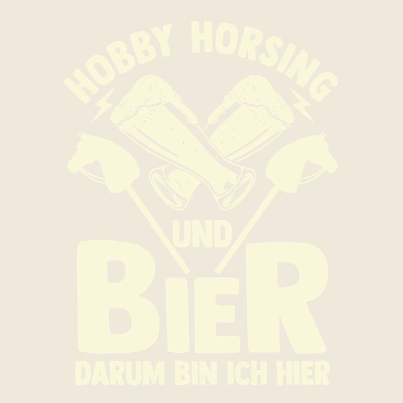 Bier Pferd Hobby Horsing