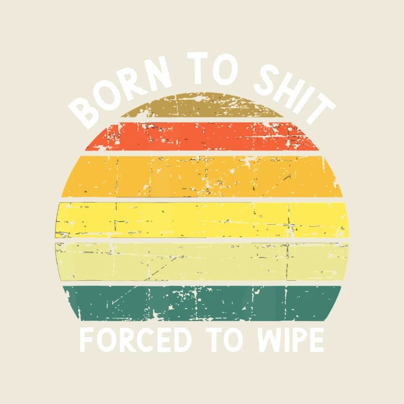 Retro Sunset Humor Tee