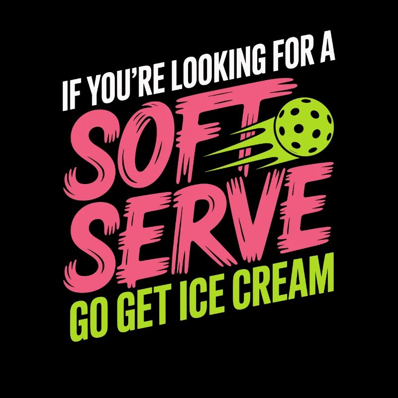Pickleball Spieler Looking For Soft Serve Dinking