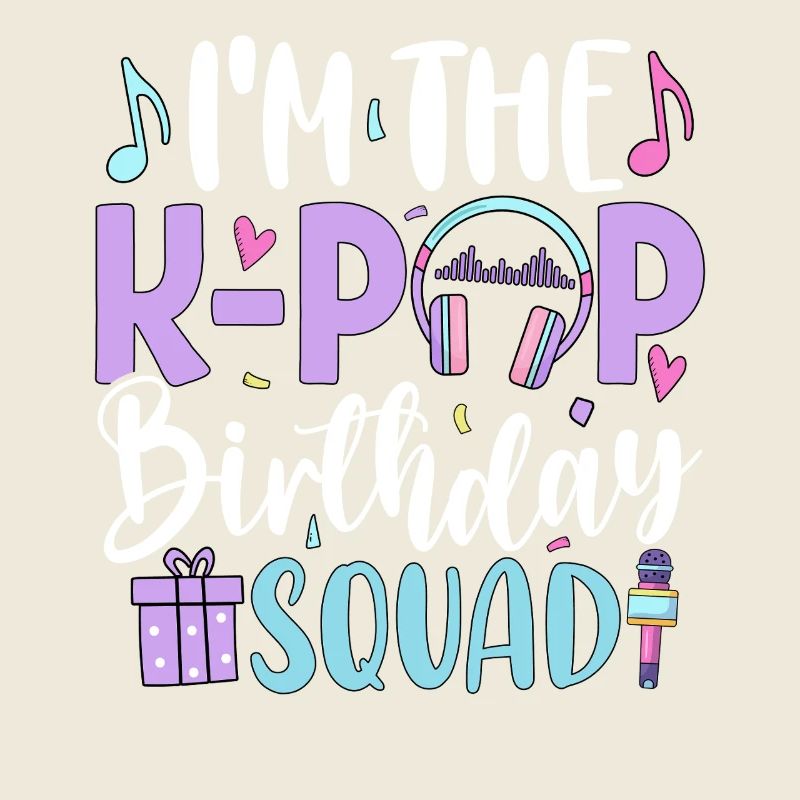 Je suis l’équipe d’anniversaire de K Pop