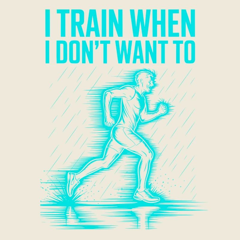 I train even when I don't feel like it – runner
