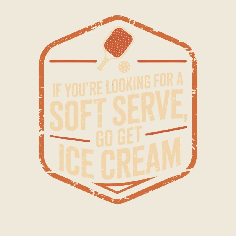 Pickleball Spieler Looking For Soft Serve Dinking