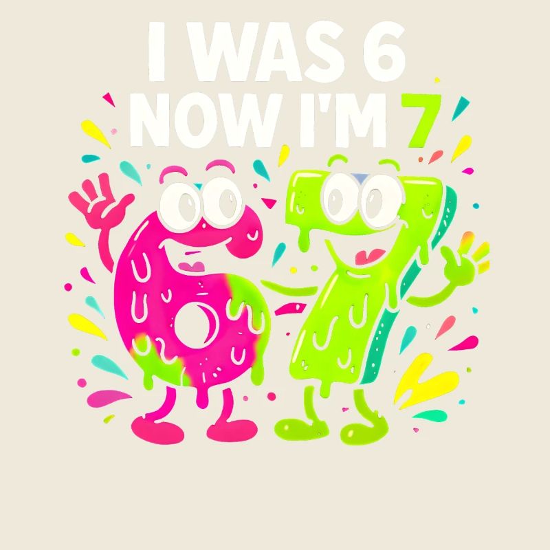 7. Geburtstag Kinder 67 Meme Humor Geschenkidee