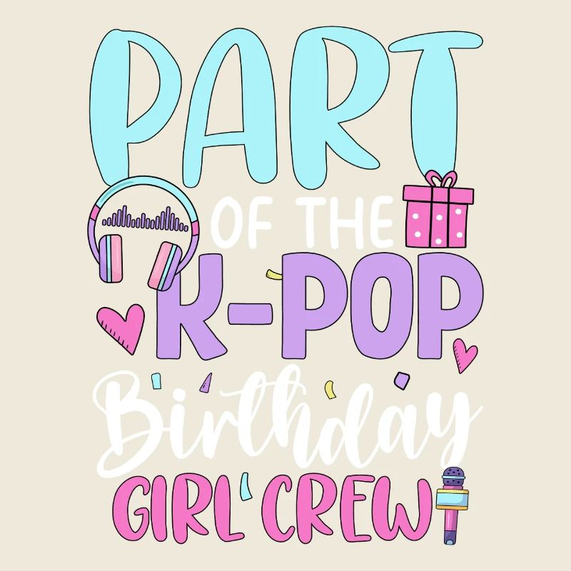Membre de l’équipe des filles d’anniversaire de K Pop