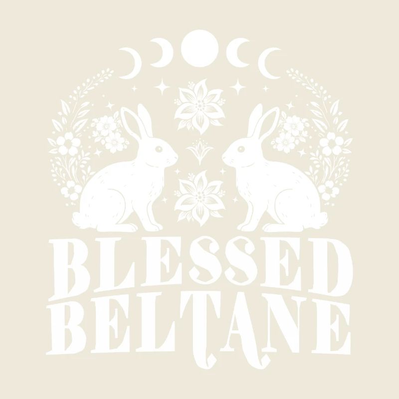 Beltane Blessings May Day Pagan Rabbit