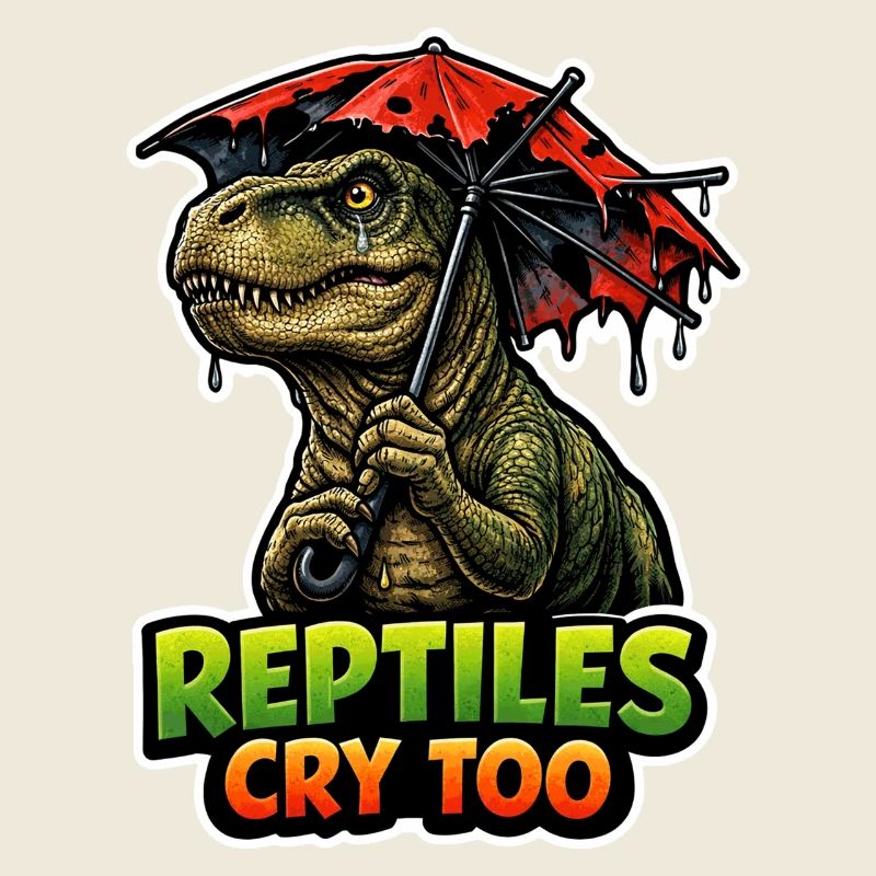 Emo Dinosaur, Sad Dino, Emotional