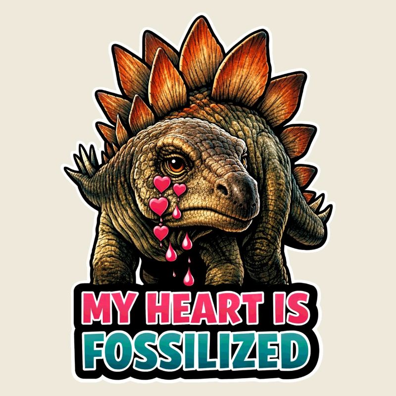 Emo Dinosaur, Sad Dino, Emotional