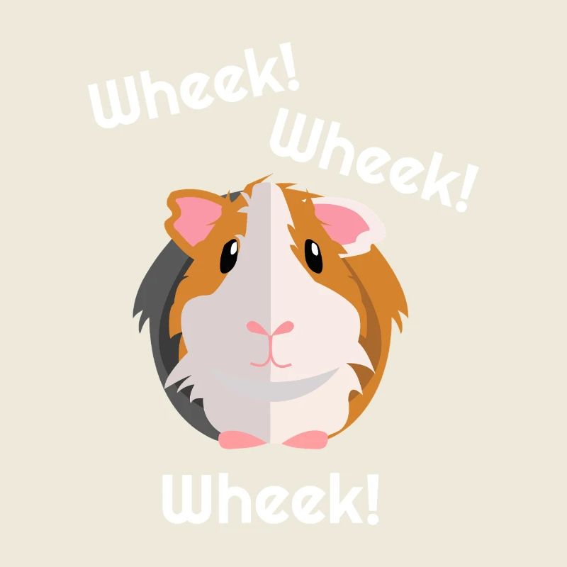 Icône du cochon d’Inde bicolore