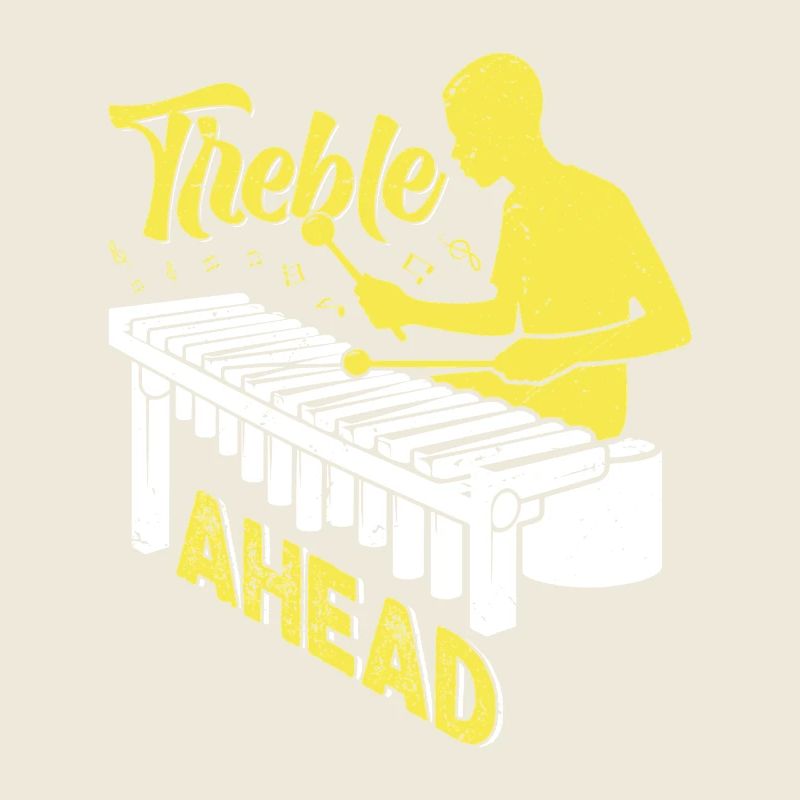 Marimba Player Treble ahead Percussion Marimbist