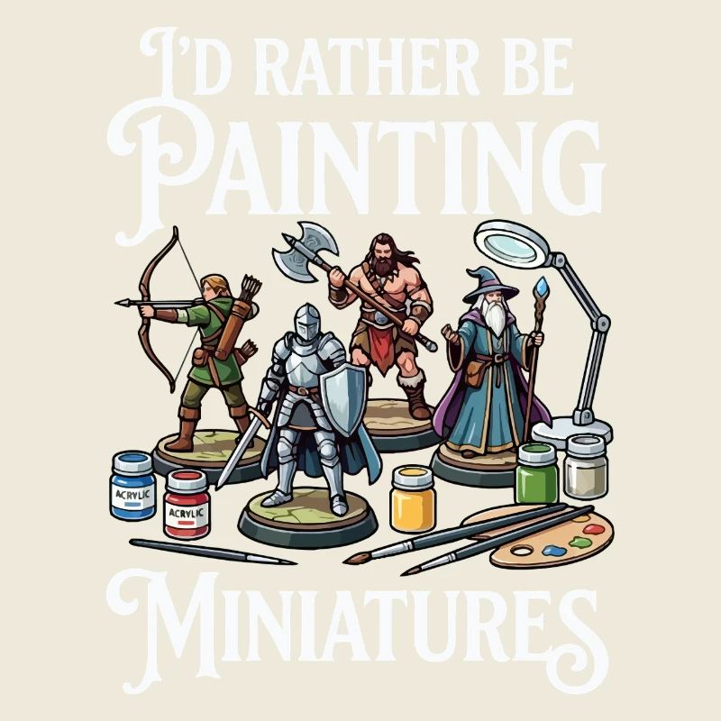 Prefer to paint miniatures