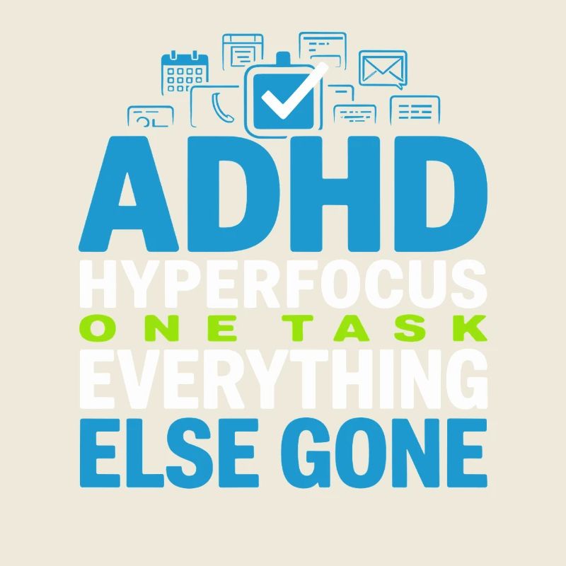 Adhs-hyperfokus-modus Adhs-humor Neurodivergent