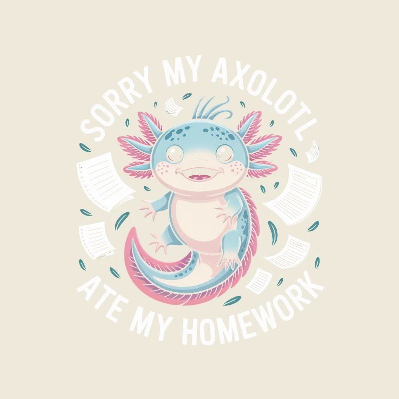 Axolotl a mangé mes devoirs
