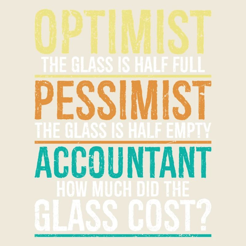optimist the glass is half full pessimist