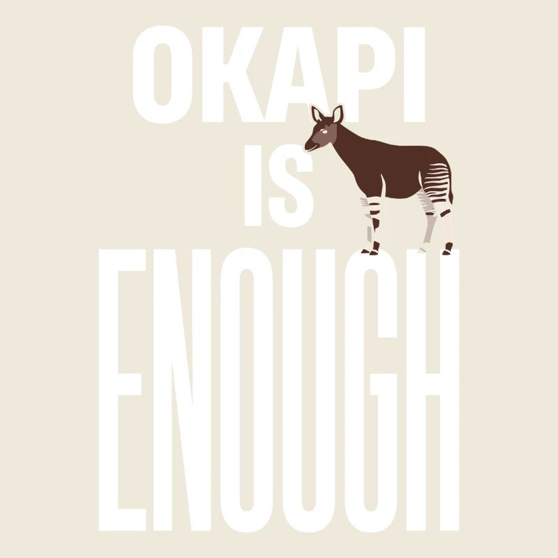 Okapi-liebhaber Okapi-tier Seltene Tierweltliebe