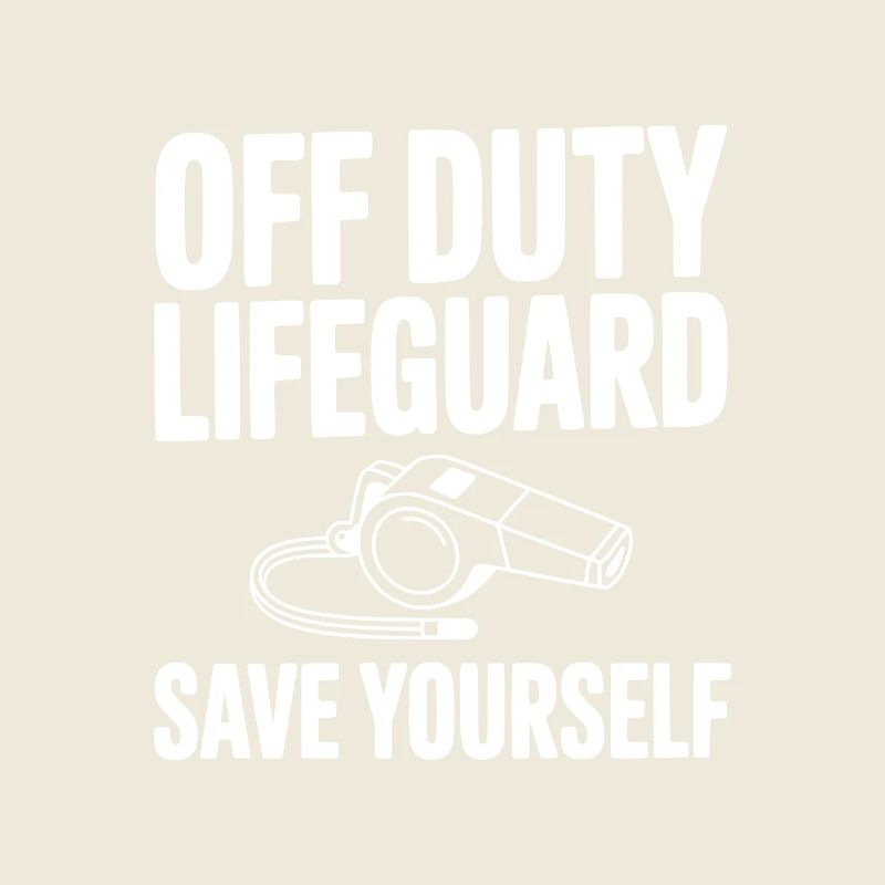 Off Duty Lifeguard Save Yourself