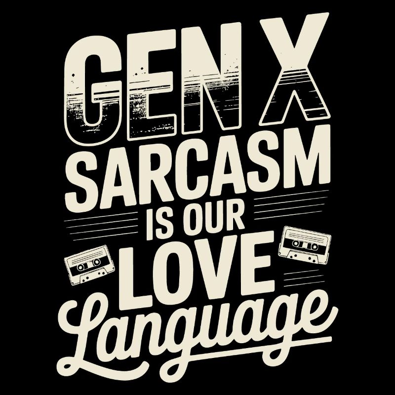 Gen X Sarcasm is our love language
