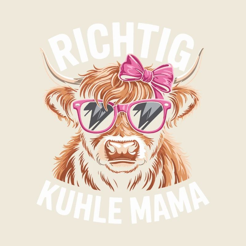 Muttertag Richtig Kuhle Mama - Beste Mutter