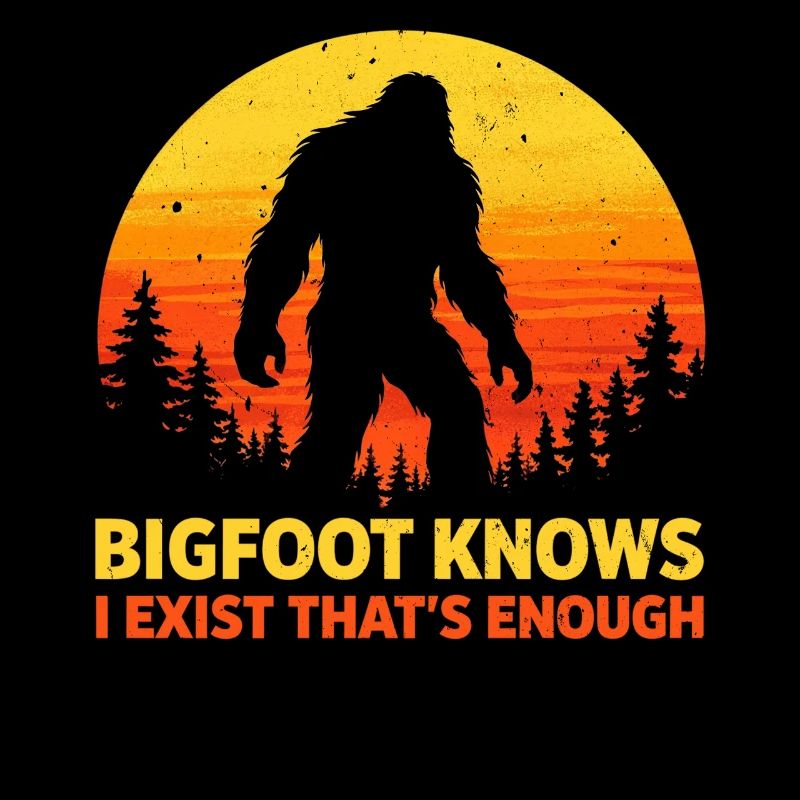 Bigfoot Sasquatch Yeti Cryptid Creatures Big Foot