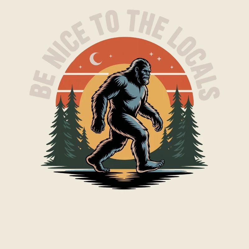 Bigfoot Sasquatch Yeti Cryptid Creatures Big Foot