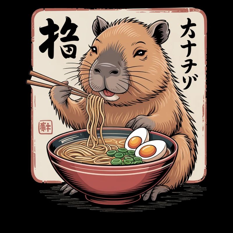Ramen Capybara Feast