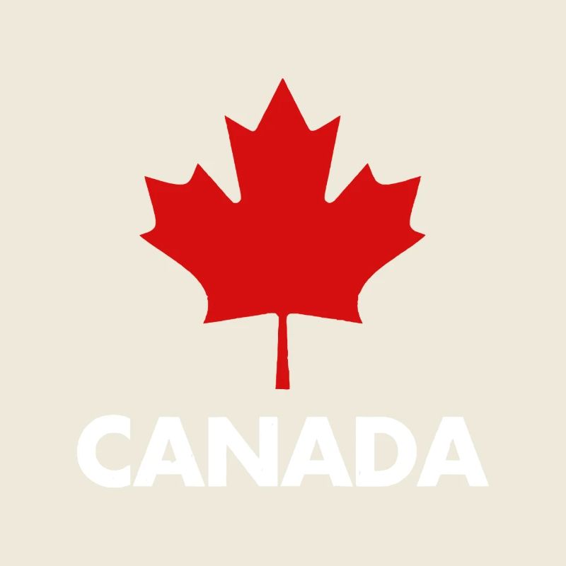 Red Maple Leaf Canada Emblem Tee