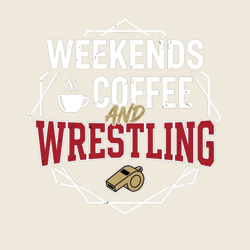 Café et design de lutte le week-end