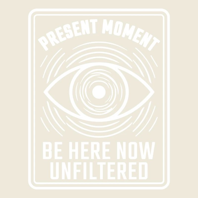 Auge Achtsamkeit Present Moment